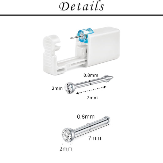 TOKRING replacement pins 20G for versatile nose styling