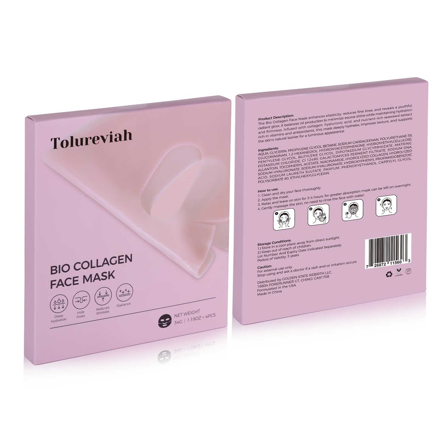 Tolureviah glass skin glow look after treatment