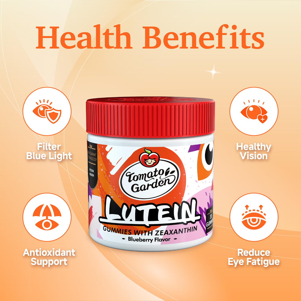 Vision health support with lutein and collagen