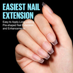TOMICCA Double-Sided Matte Surface for buff-free, even color application.
