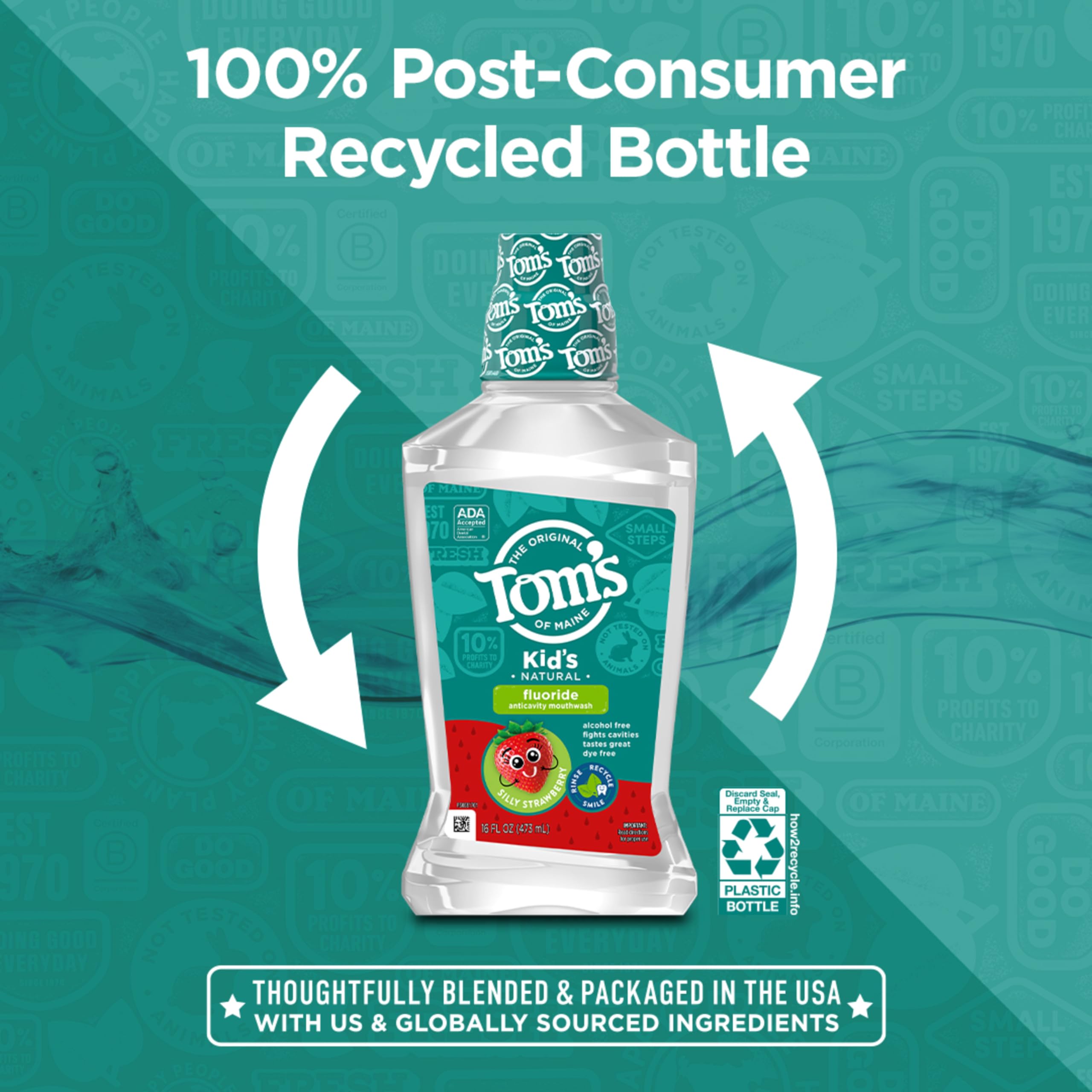 Certified B Corp and environmental commitment symbols