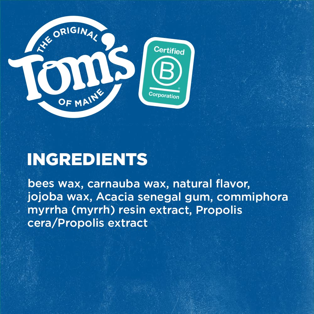 Individual 32-yard floss pack from Tom's of Maine