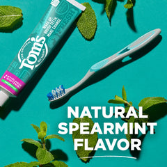 Natural fennel oil flavor among Tom’s of Maine toothpaste ingredients