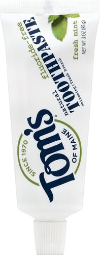 Fresh Mint toothpaste packaging travel size 3 oz
