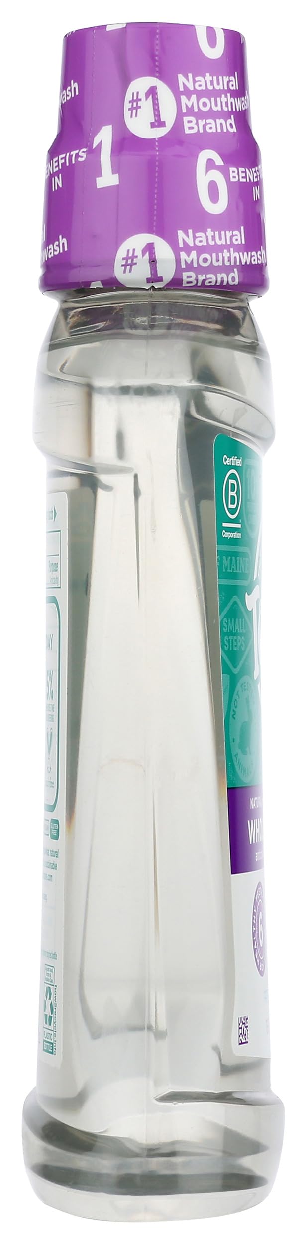 Tom's of Maine Whole Care Mouthwash on a white background