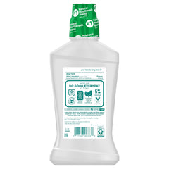 Product photography setup featuring Tom's of Maine Whole Care Mouthwash