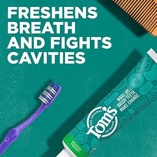 Licorice root extract helps block bad breath odor in Tom's of Maine toothpaste