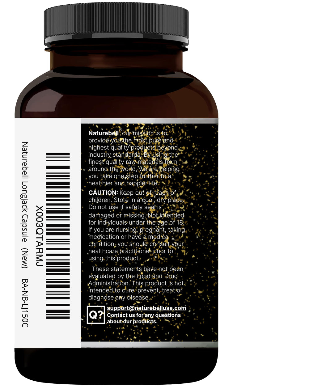 Serving size: 3 capsules provides 2000mg Tongkat Ali