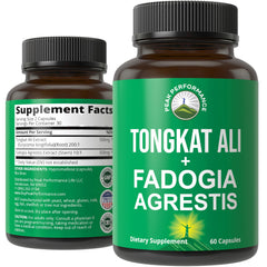 Hero image: Tongkat Ali + Fadogia Agrestis 2-in-1 supplement