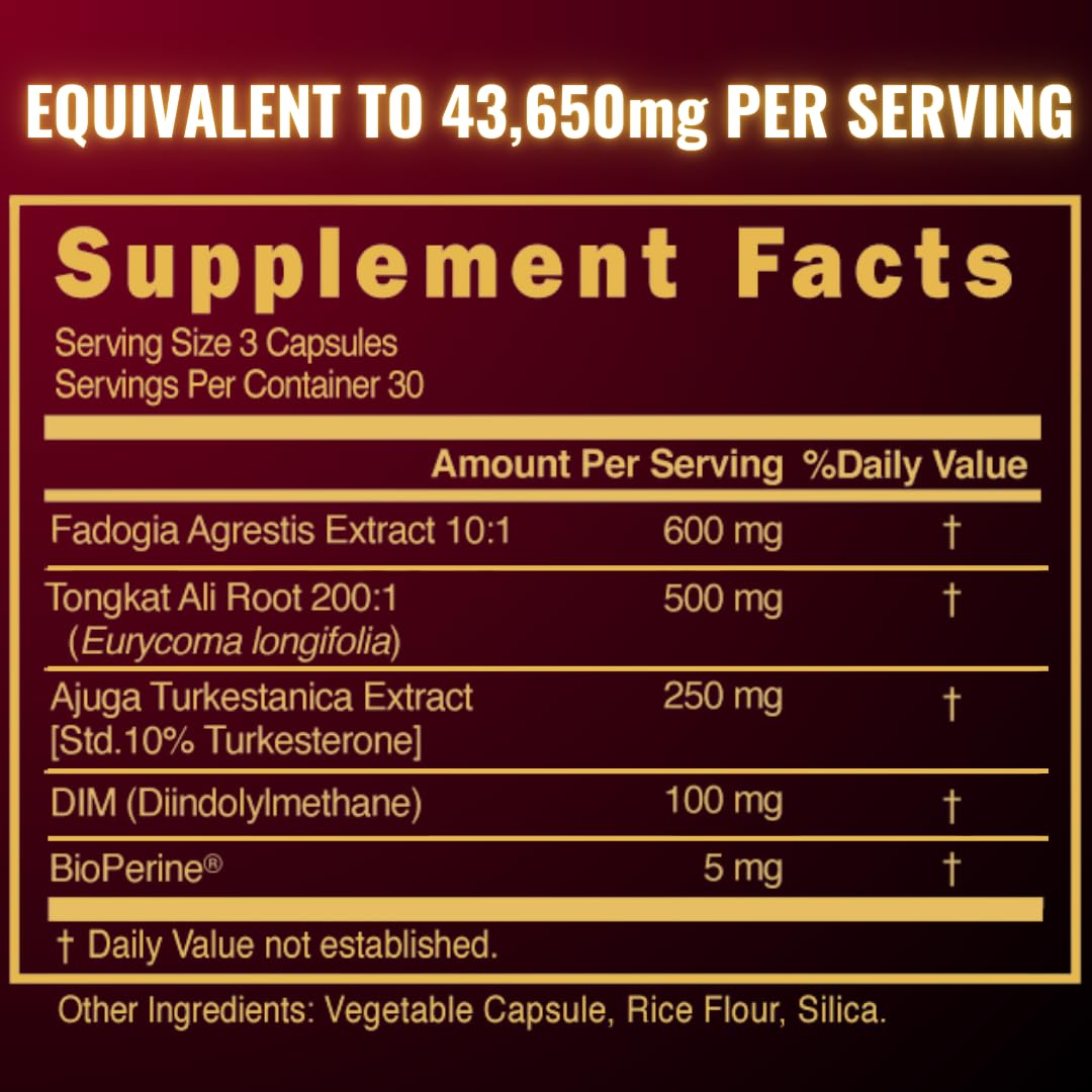 Tongkat ali capsules for male enhancement