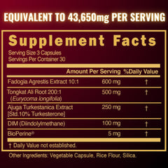 Tongkat ali capsules for male enhancement