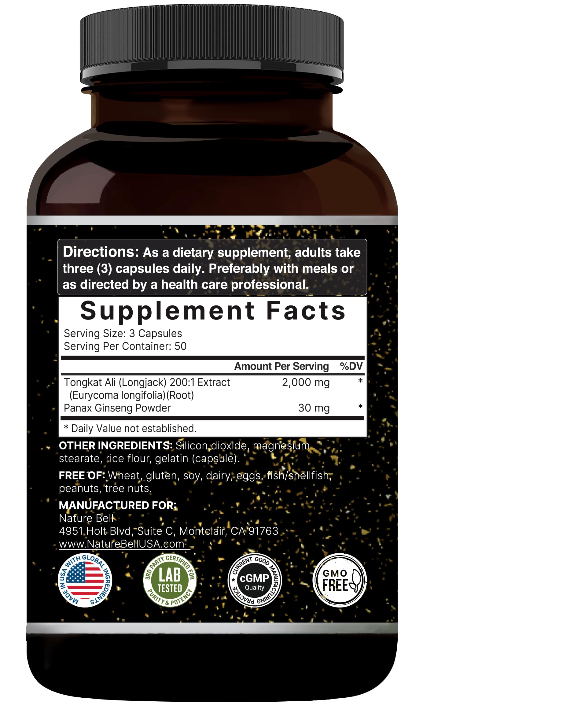 2-in-1 Tongkat Ali and Panax Ginseng fusion for vitality
