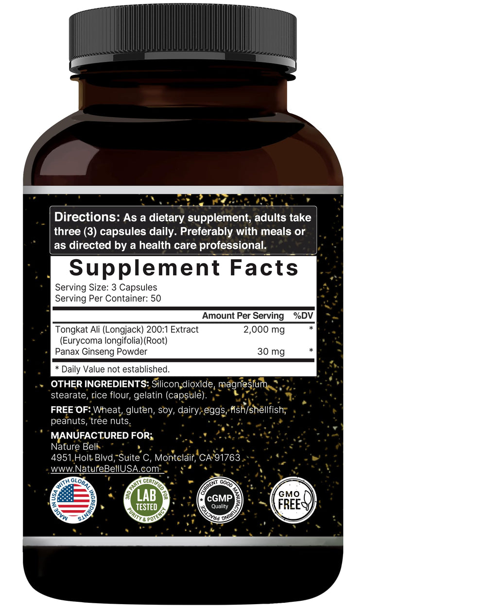 2-in-1 Tongkat Ali and Panax Ginseng fusion for vitality