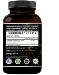2-in-1 Tongkat Ali and Panax Ginseng fusion for vitality