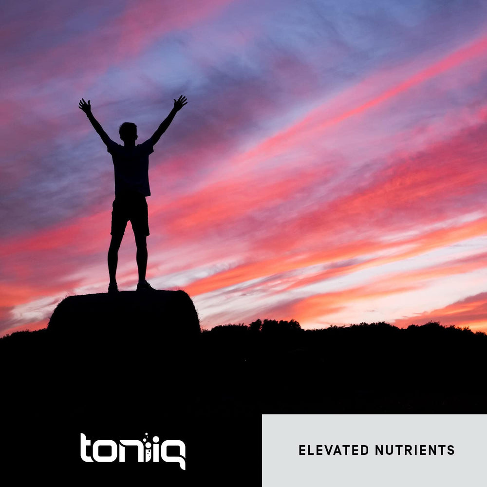 Toniiq 1600mg Resveratrol packshot and branding