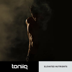 Supplement facts label for Toniiq DHEA 100mg