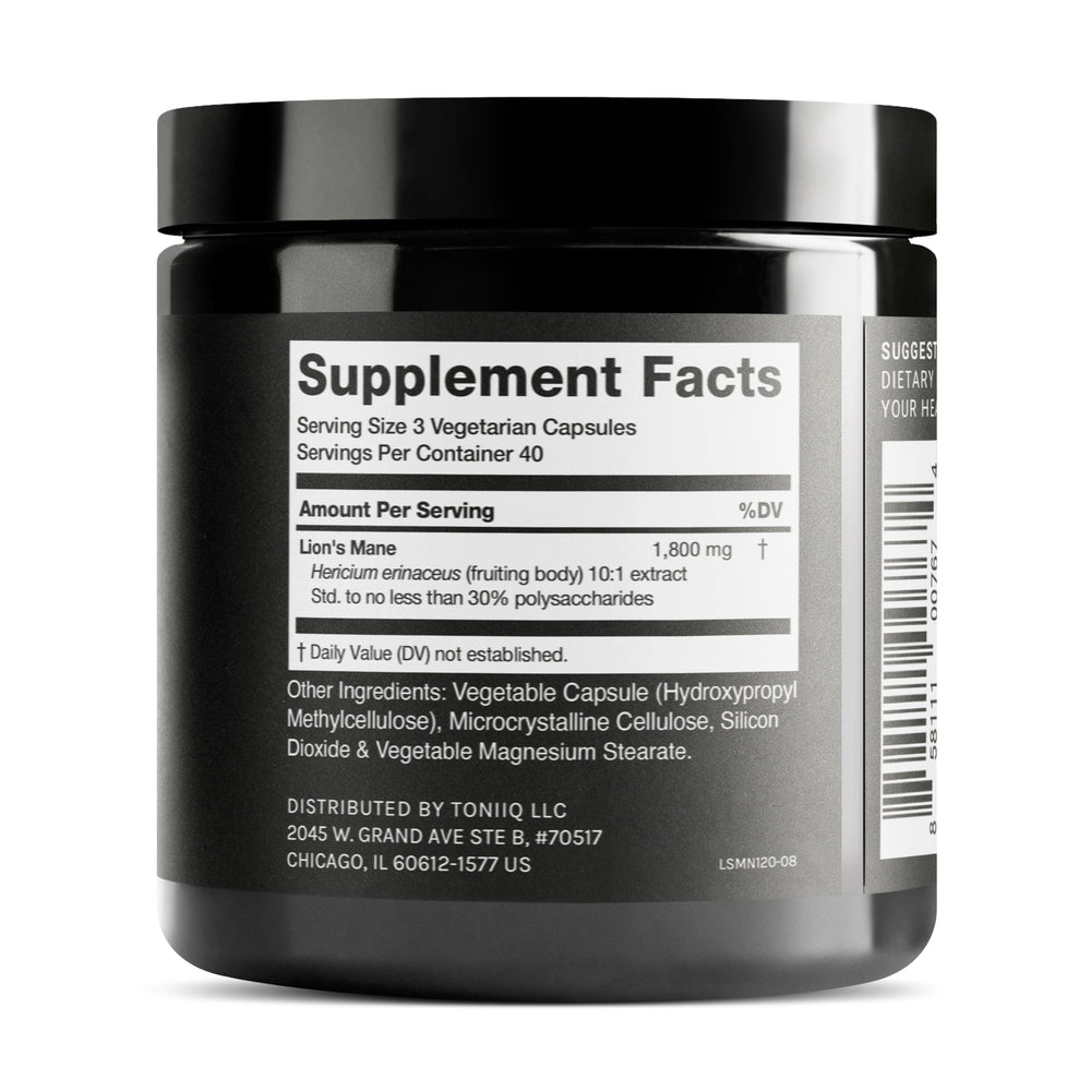 Close-up of 30% polysaccharides content