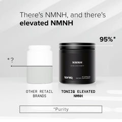Toniiq NMNH third-party testing certificate signaling quality assurance.