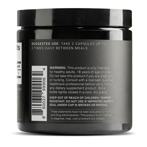 Toniiq Quercetin Capsules top view with clear packaging design