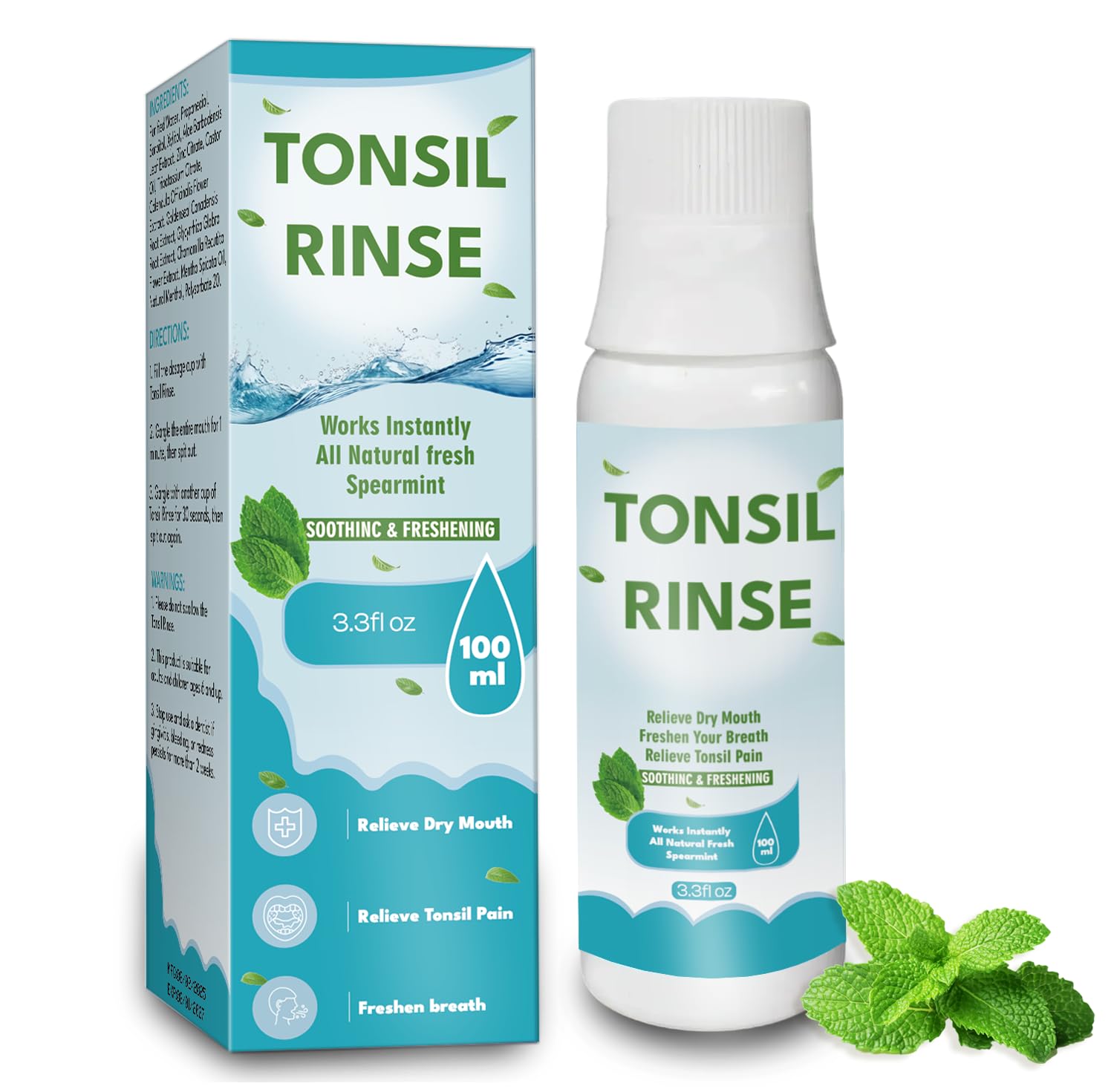 Hero image of Tonsil Stone Mouthwash 100 ml bottle