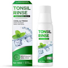 Tonsil Stone Remover Mouthwash bottle and packaging