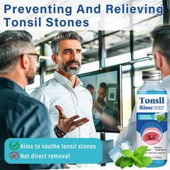 Mouthwash helping eliminate oral odor