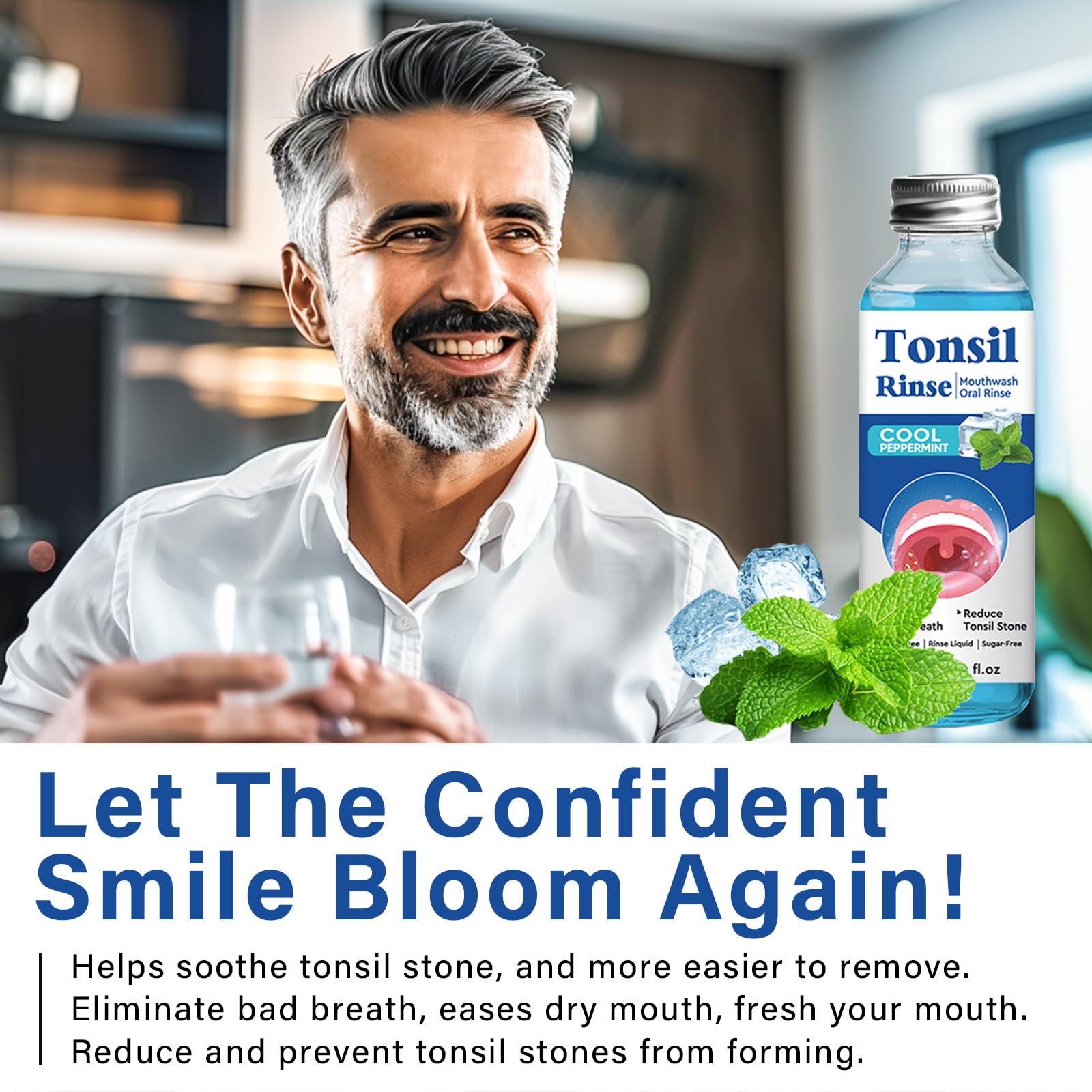 Herbal formula penetrating to protect the mouth