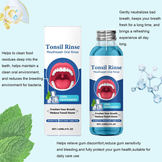Tonsil Stone Remover packaging and branding