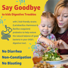Tooth-friendly kid gummies with natural orange flavor