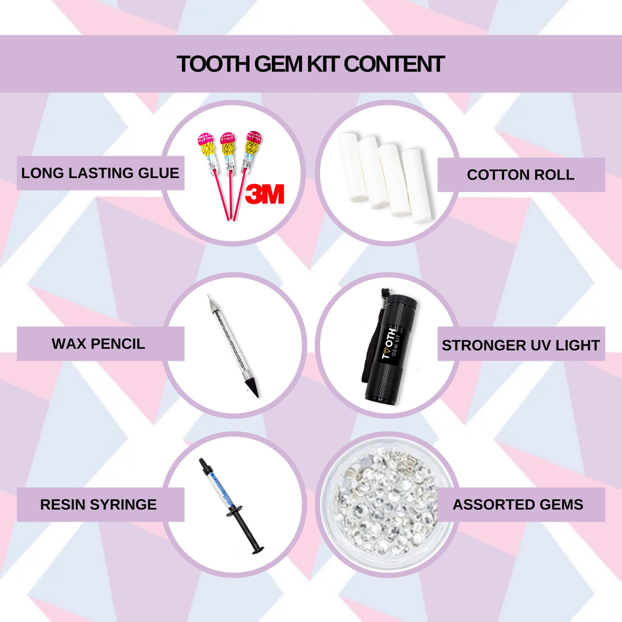 Easy 5-minute DIY tooth gem application