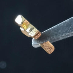 Superman tooth gem 4x5mm