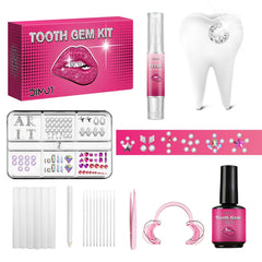 Tooth Gems Kit with Light - front view