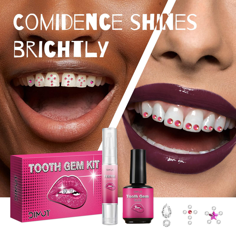 Brand-new 2025 packaging of Tooth Gems Kit