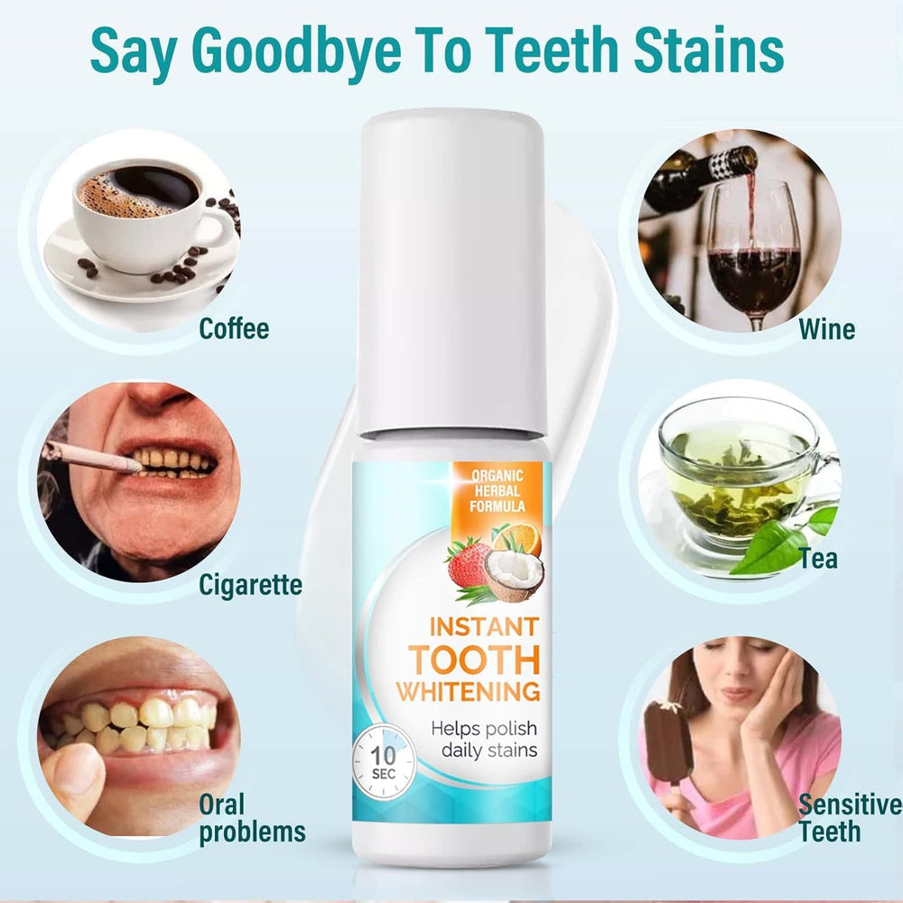 Step 3: Apply 1-3 coats to each tooth