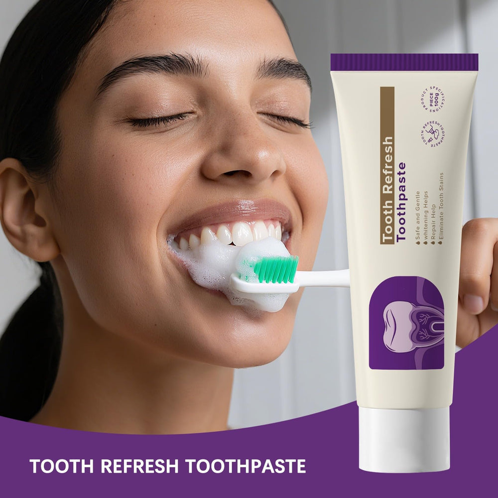 Illustration of enamel protection and fresh breath benefits