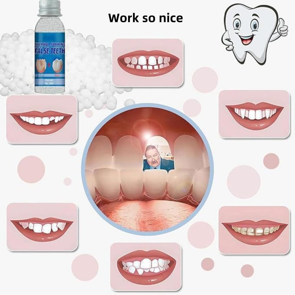 DIY dental care kit with beads and tools