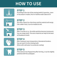 Applying moldable material to a tooth model