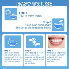 DIY denture kit for confident smiles