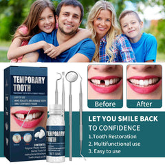 Use cases for the tooth repair kit (missing or broken teeth)
