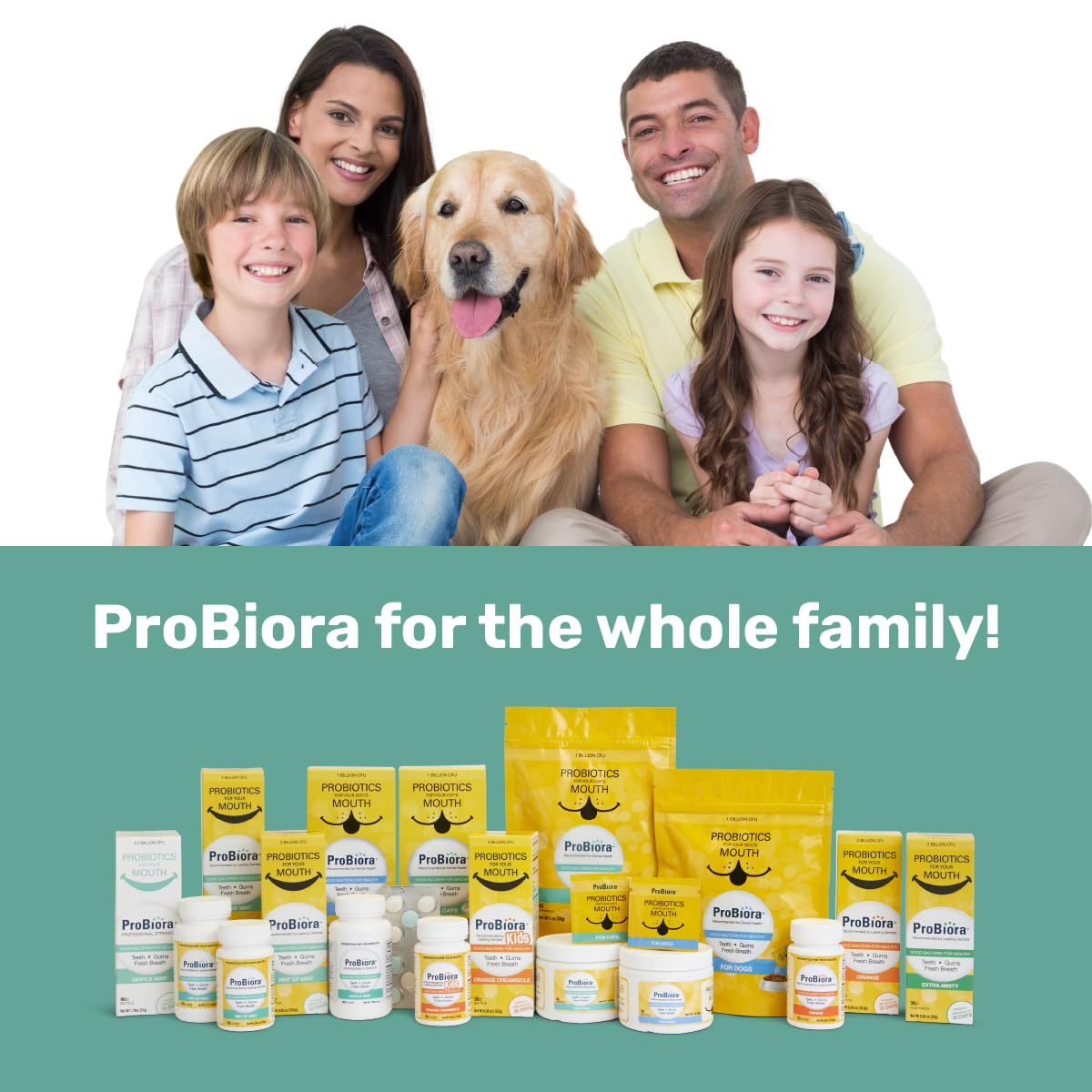 Tooth whitening with ProBiora oral probiotics