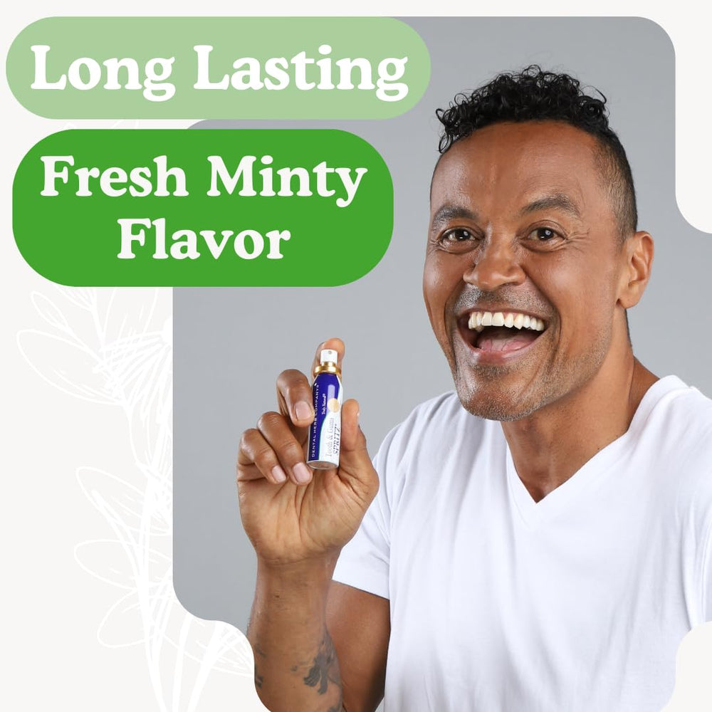 Alcohol-free label for Tooth & Gums Spritz