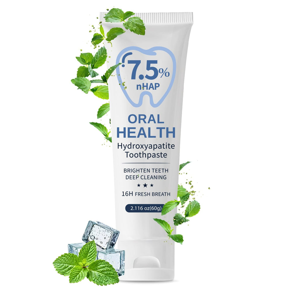 Hero image of 7.5% nano hydroxyapatite toothpaste