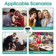 Travel-friendly toothpaste tablets package