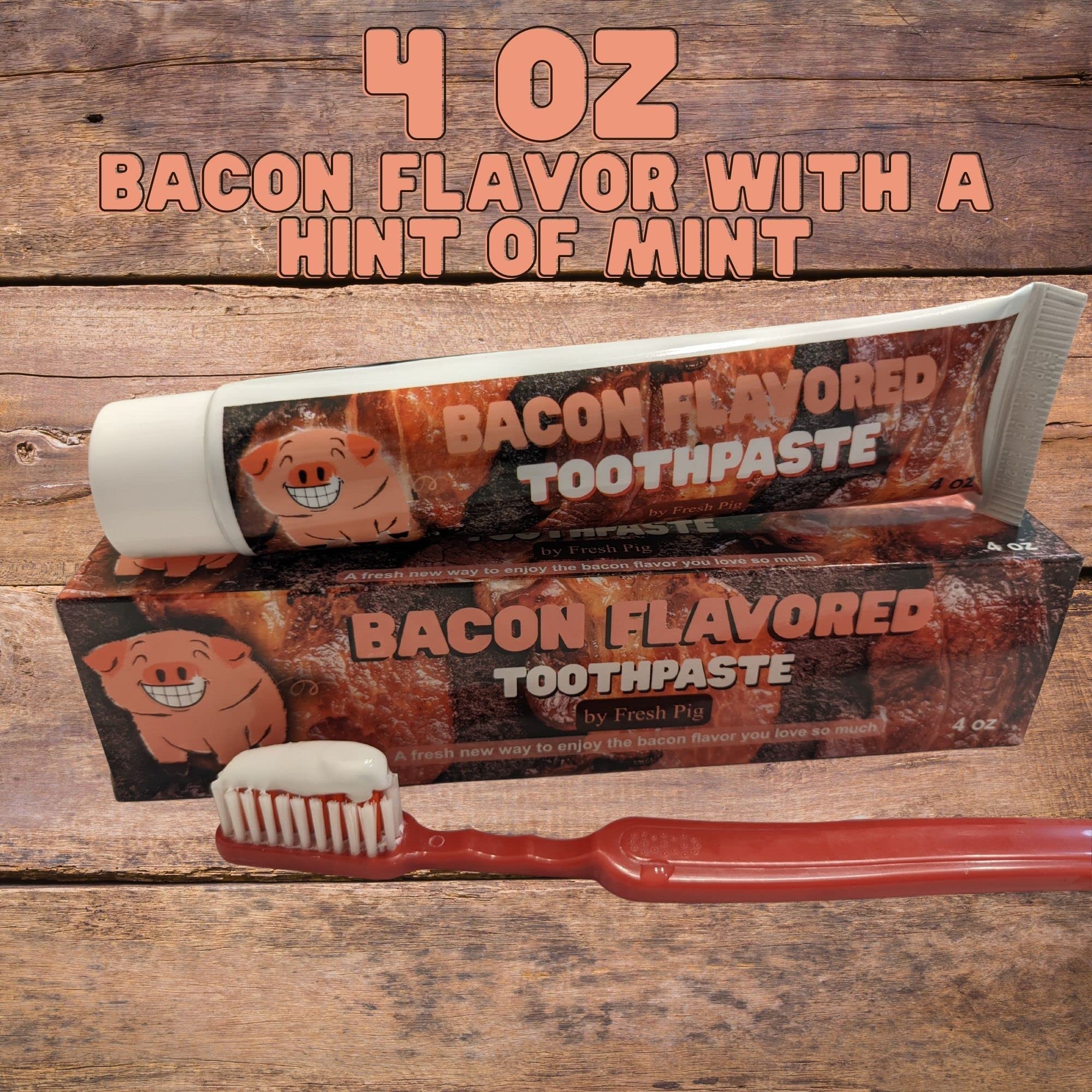 4 oz toothpaste tube front view