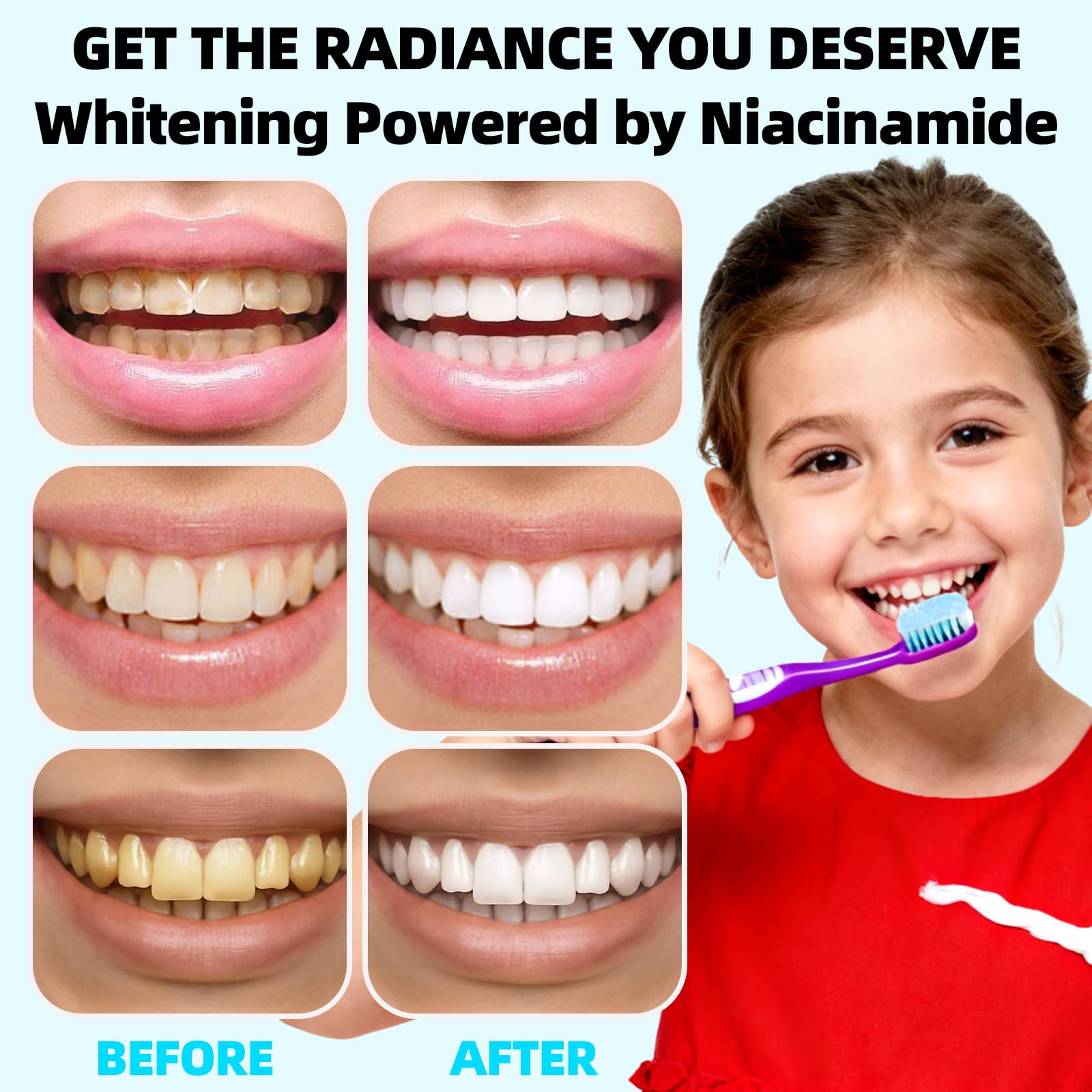 Packaging showing a 3.53 oz toothpaste tube