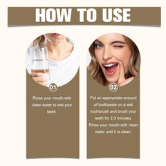 Two-pack packaging of Tooth Refresh toothpaste (2PCS)