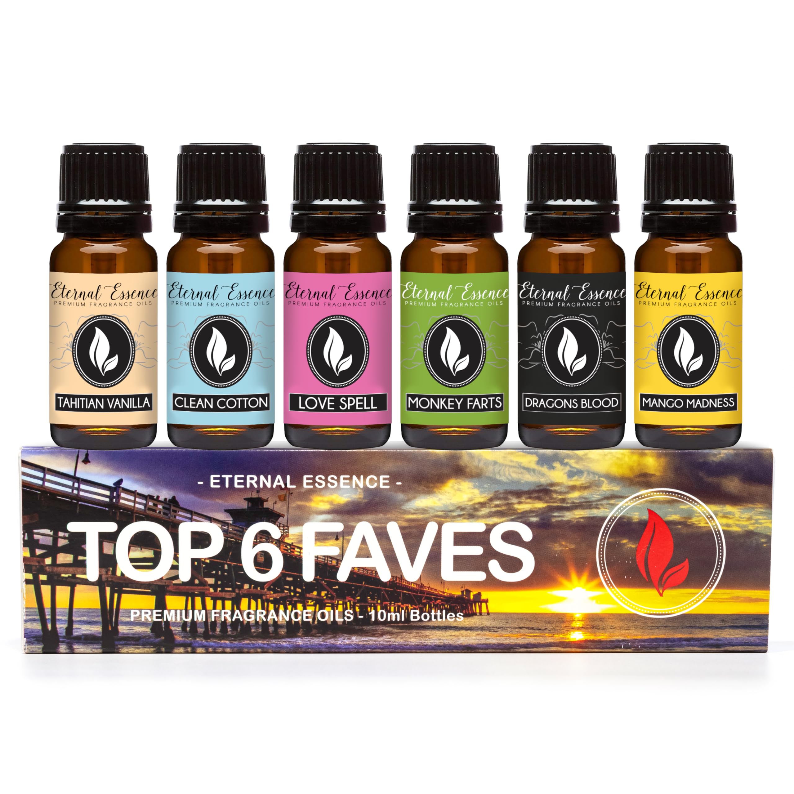 Love Spell fragrance oil bottle from Top 6 Faves gift set, 10ml