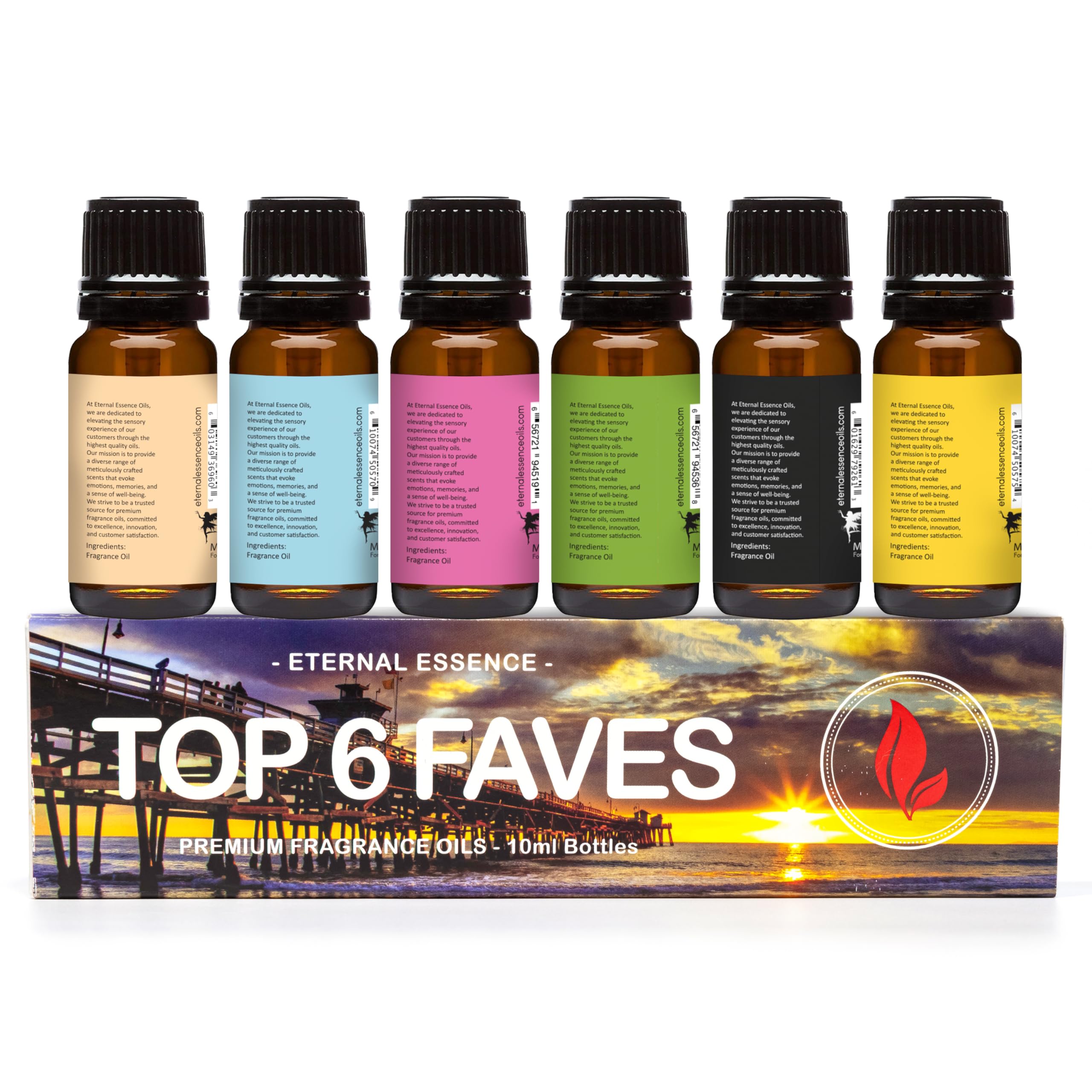 Monkey Farts fragrance oil bottle from Top 6 Faves gift set, 10ml