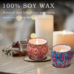 Topadorn lavender candle close-up highlighting calming scent for relaxation.