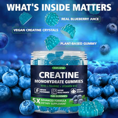 Label showing 5g creatine per serving